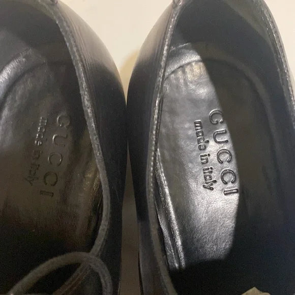 Gucci Cap Toe Leather Oxfords 9.5 - Picture 4 of 8